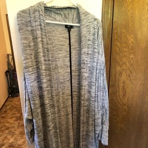 Target gray mid-calf length sweater. Size XL.